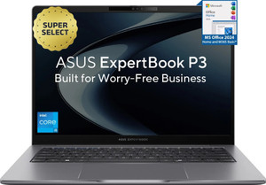 ASUS Expertbook P3 Metal Intel Core i5 13th Gen 13420H - (16 GB/512 GB SSD/Windows 11 Home) P3405CVA-LY0015WS Thin and Light Laptop