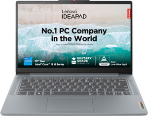 Lenovo IdeaPad Slim 3 Intel Core i5 12th Gen 12450H - (8 GB/512 GB SSD/Windows 11 Home) 14IAH8 Thin and Light Laptop