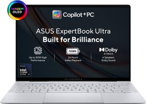 ASUS ExpertBook Ultra Copilot+ PC Intel Core Ultra X7 358H - (64 GB/2 TB SSD/Windows 11 Home) B9406CAA-TH0934WS Thin and Light Laptop