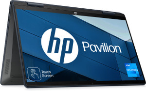 HP Pavilion x360 Intel Core i5 12th Gen 1235U - (16 GB/512 GB SSD/Windows 11 Home) 14-ek0078TU Thin and Light Laptop