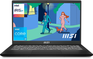 MSI Modern 15 Intel Core i3 12th Gen 1215U - (8 GB/512 GB SSD/Windows 11 Home) Modern 15 B12MO Business Laptop