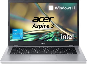Acer Aspire 3 14 Metal Body Intel Core i3 12th Gen N305 - (8 GB/512 GB SSD/Windows 11 Pro) A314-36M Thin and Light Laptop