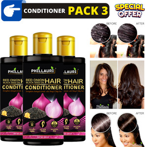 Phillauri Red Onion With Black Seed Oil Ultimate Hair Care Conditioner