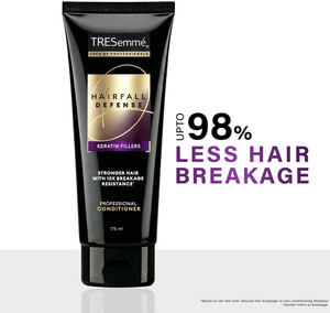 TRESemme Hair Fall Defense Conditioner for Hair Fall Control With Keratin Fillers