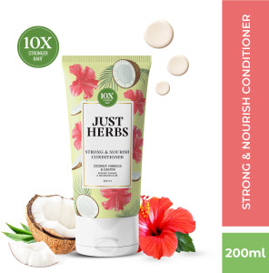 Just Herbs Strong & Nourish Conditioner, 200 ml - Image 6