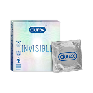 DUREX Invisible Super Thin Condoms, 10 Pieces - Image 1