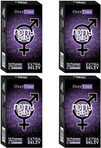 NottyBoy Long Lasting Max Timing Latex Condom Pack of 4 - Image 6