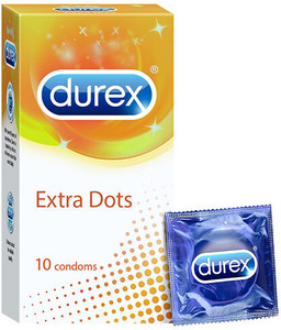 Durex Extra Dotted Condoms - 10 Count Pack of 1 - Image 5