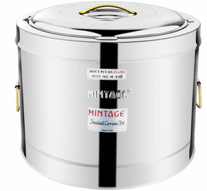 Stainless Steel Hot Pot 25 Liters | Serving Pot for Better Serve Thermoware Casserole