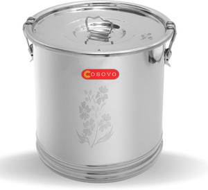 COSOVO Stainless Steel Grocery Container  - 15 kg