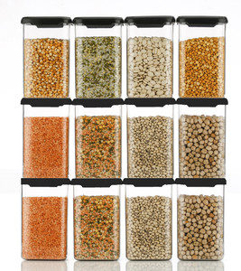prayati Plastic Grocery Container  - 1200 ml
