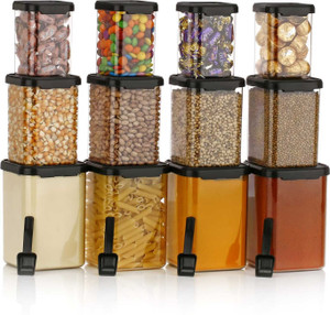 Defex Plastic Grocery Container  - 900 ml, 650 ml, 350 ml