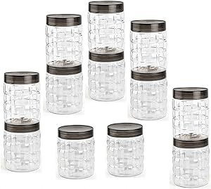 Sk world Plastic Cookie Jar  - 250 ml