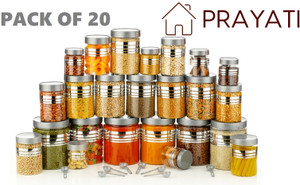 prayati Plastic Grocery Container  - 250 ml, 350 ml, 650 ml, 1200 ml
