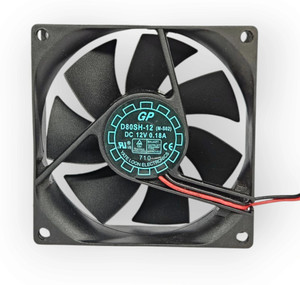 WONDERFLO BLACK AIR 12VDC 80x80x25mm 0.18A 2800RPM DC cooling fan i Cooling Fan All in one Cooler