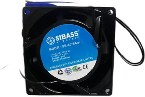sibass 220V AC Metal Body Axial Fan AC Cooling Fan Panel Fan 4” Brushless Blower Cooler Cooling Fan All in one Cooler