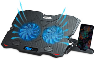 Frontech 2x125mm Laptop Cooling Pad - Image 1