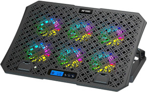 Ant Esports NC210 6 Fan Ergonomic Cooling Pad with Adjustable Height