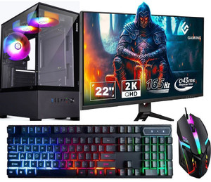 rionix Pix E9 INTEL CORE I5 (16 GB RAM/22" Inch Monitor Graphics/500 GB Hard Disk/120 GB SSD Capacity/Windows 11 Pro/1 GB Graphics Memory) Gaming Tower