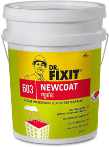 Dr. Fixit Roofseal Top Coat, 20 Litre, Waterproofing solution for homes ...