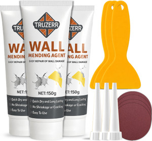 Truzerr wall repair paste, wall crack repair for walls Holes & Damage, wall putty paste Crack Filler