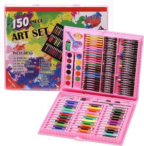 VENTERPRISE 150 color hexagon Shaped Color Pencils (Set of 1, Multicolor)