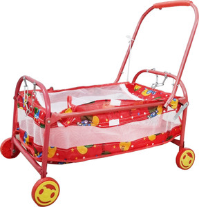 IMPHI Baby Cradle with Swing & Mosquito Net - Image 5