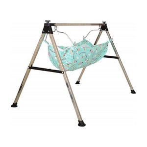 A to Z Hub Stainless Steel Folding Baby Cradle - Image 6