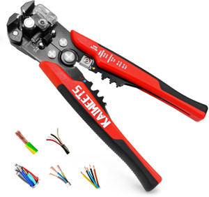 OKASTA 3 in 1 Automatic Multipurpose Wire Stripper ,Crimper Self Adjusting Wire Stripper, Wire Crimper, Wire Cutter Manual Crimper