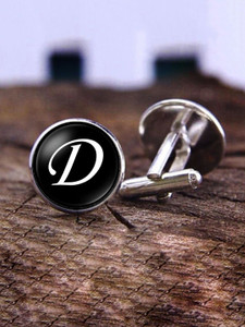 YELLOW CHIMES Stainless Steel Cufflink Set
