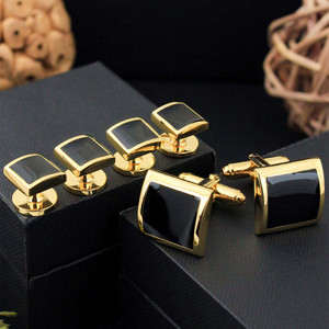 PELUCHE Brass Cufflink Set
