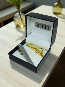 Zitti Brass Tie Pin