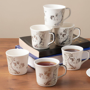 U.P.C. Pack of 6 Ceramic Premium Cup Set, Tea Cup Set, Tea Set Or Coffee Cup For kitchen.