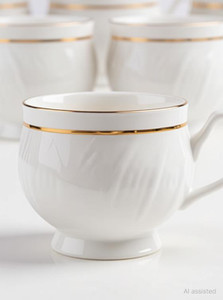 shailzz's Pack of 6 Bone China