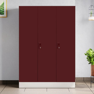 Godrej Interio Slimline 3 Door with Locker Metal Almirah