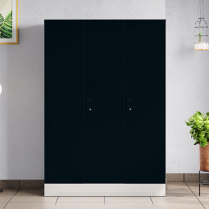 Interio by Godrej Slimline 3 Door With Locker Metal Almirah