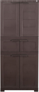 Cello Cello Novelty Triplex - Ice Brown Plastic Cupboard