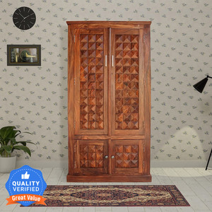 Flipkart Perfect Homes Sheesham Solid Wood Solid Wood Almirah