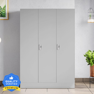 Godrej Interio Slimline 3 Door with Locker Metal Almirah