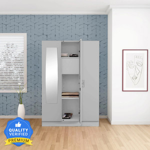 Godrej Interio Slimline 3 Door with Locker and Mirror Metal Almirah