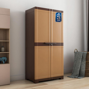 Nilkamal Freedom FMM Plastic Cabinet for Multipurpose Storage Solution|3 Years Warranty| Plastic Almirah