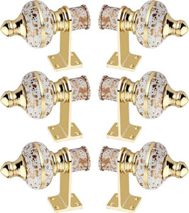 AVLEN Multicolor Rod Rail Bracket, Curtain Knobs, Tassels, Curtain Rods Metal