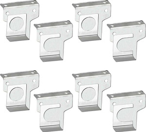 flytech Silver Rod Rail Bracket Metal