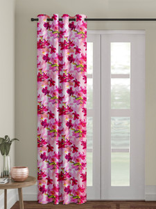 Flipkart SmartBuy 270 cm (9 ft) Long Door Polyester Room Darkening Curtain Single Curtain