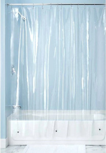 SHAVIN 284 cm (9 ft) Long Door PVC Transparent Curtain Single Curtain
