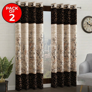 Story@home 215 cm Door Curtain (Pack of 2) - Image 6