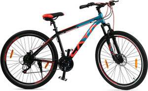 CAYA Split Reloaded 27.5" | 21 High Speed Shimano EF500 Gears | Dual Disk Brake 27.5 T हाइब्रिड साइकिल/सिटी बाइक