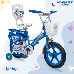 Hi-Fast Tabby Kids Cycle For 2 Years to 5 Years Semi Assembled 14 T ...