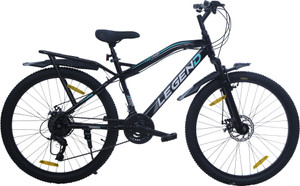 EAST COAST LEGEND MultiSpeed Bike with inbuilt Carrier FS & DD Brake 26 T Mountain Cycle 26 T