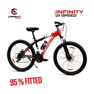CAPENT INFINITY 21 Speed Geared Mountain/MTB Cycle for Boys/Men 26 T (inch) Mountain Cycle